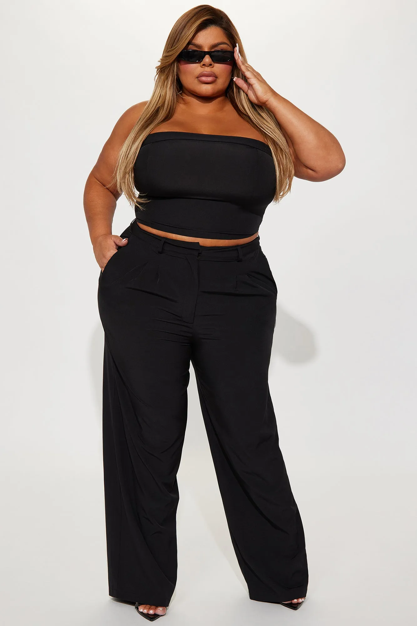 Always Real Pant Set - Black