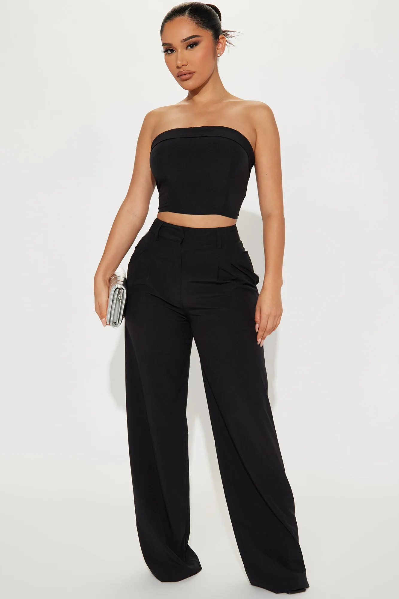 Always Real Pant Set - Black