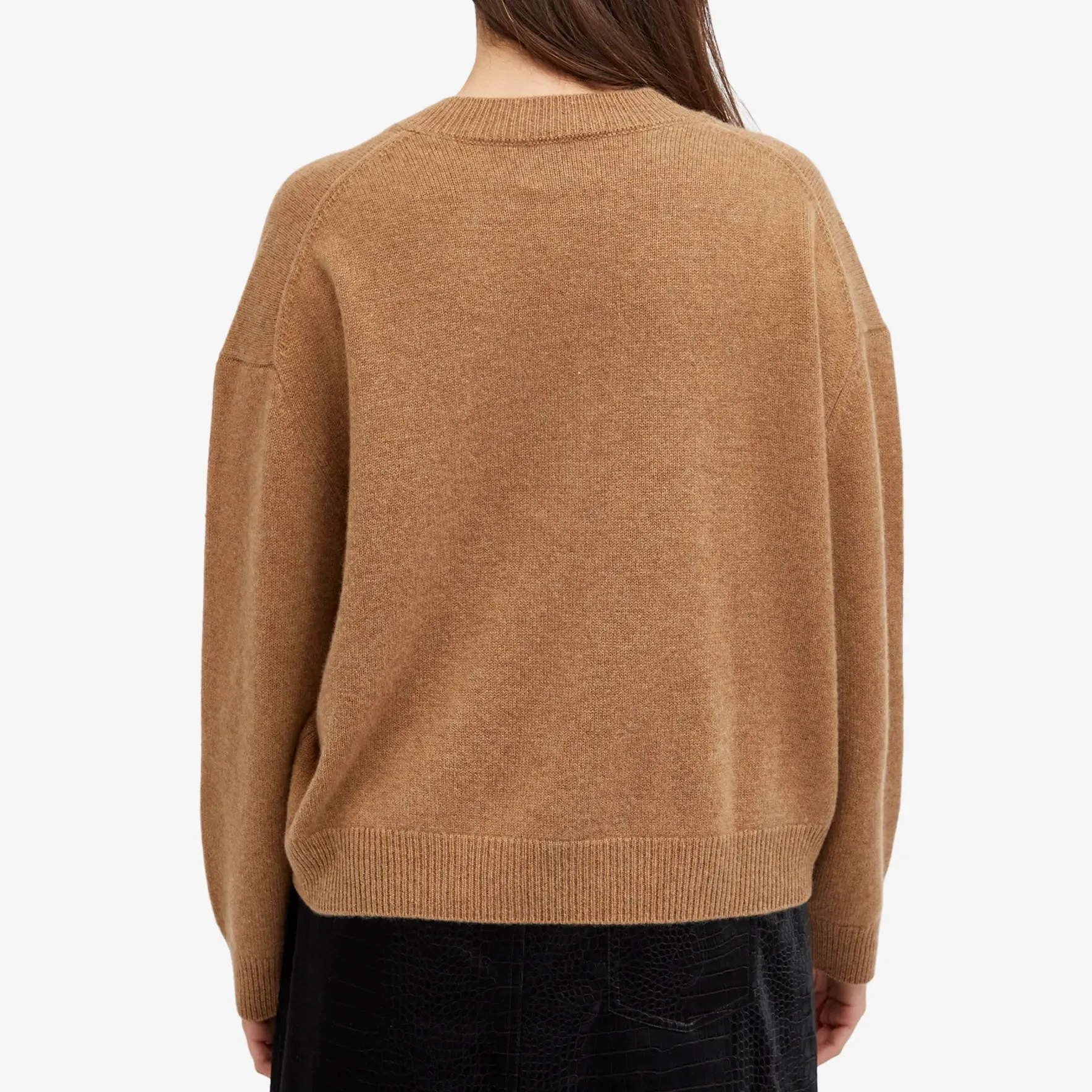 Anine Bing Lee V-Neck Jumper, brown