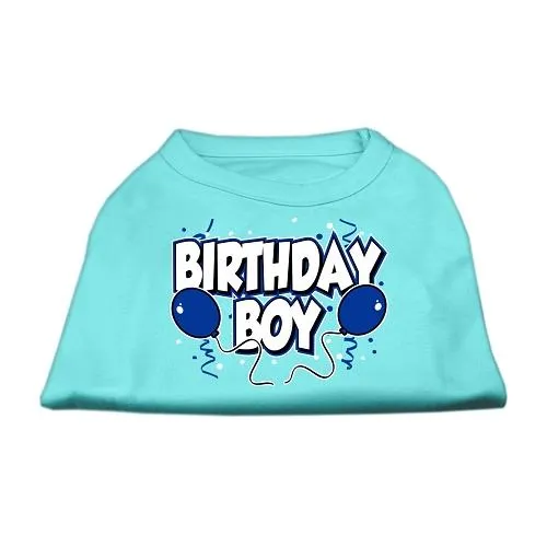 Birthday Boy Screen Print Shirts Aqua Med (12)