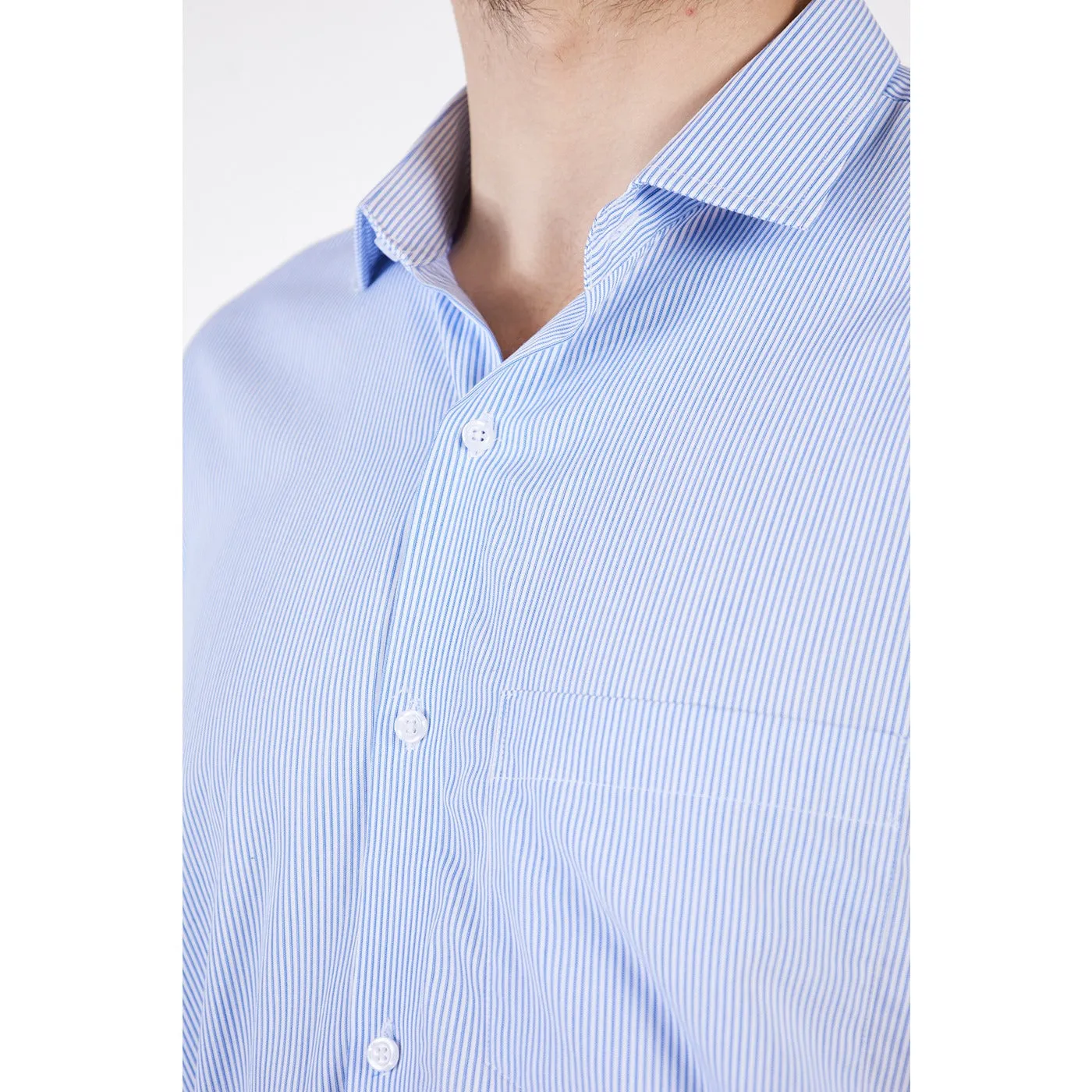 Blue Lining Slim Fit Shirt