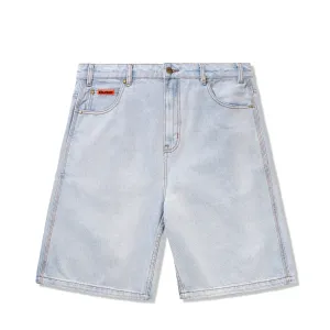 Butter Goods Baggy Denim Shorts Light Blue