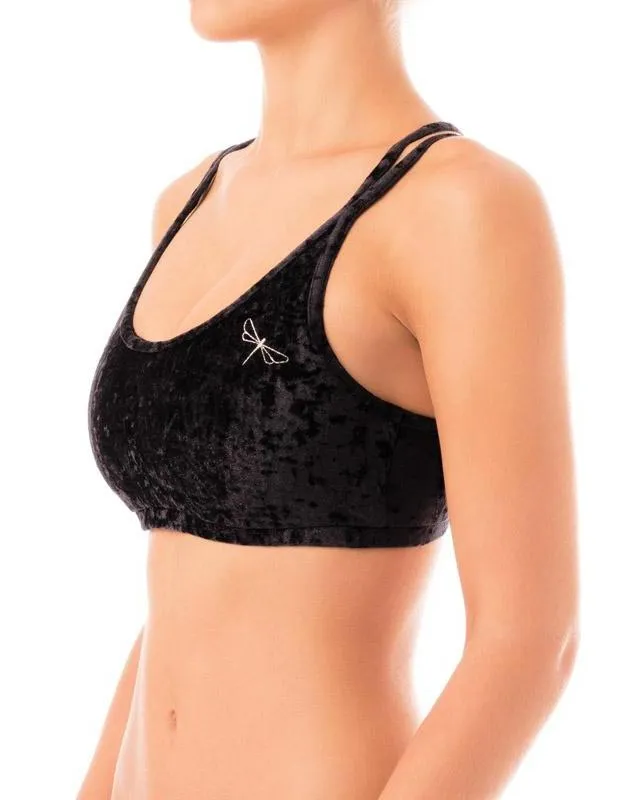 Dragonfly Nicole Top - Velvet Black