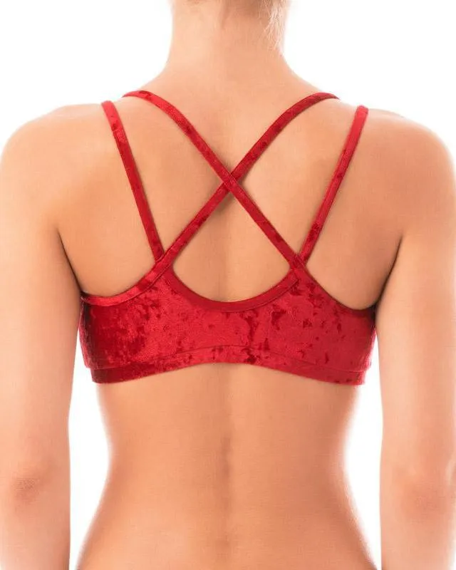 Dragonfly Nicole Top - Velvet Red