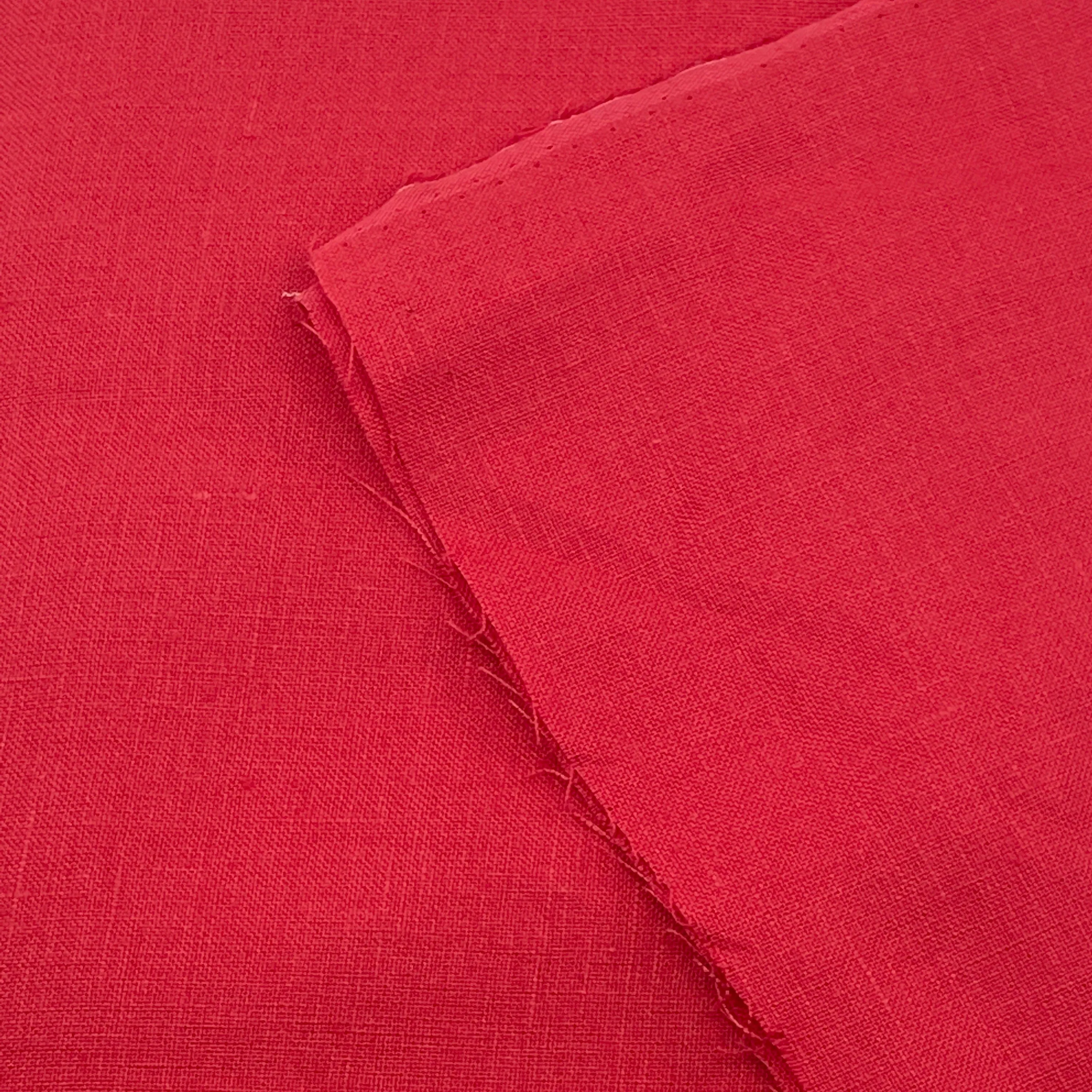 Driftwood Linen in Red