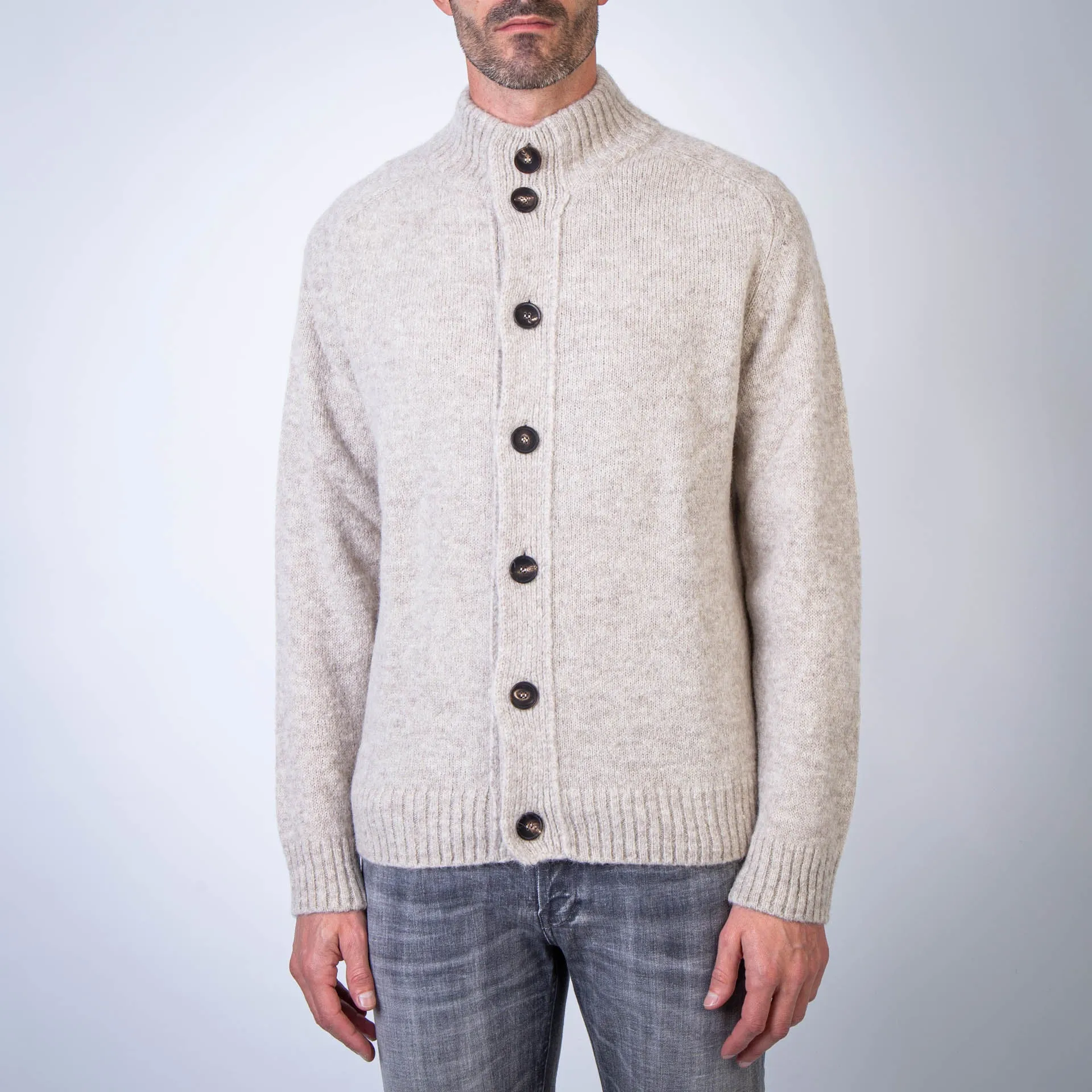 FILIPPO DE LAURENTIIS CARDIGAN BB3MLM WA5R 031 BEIGE