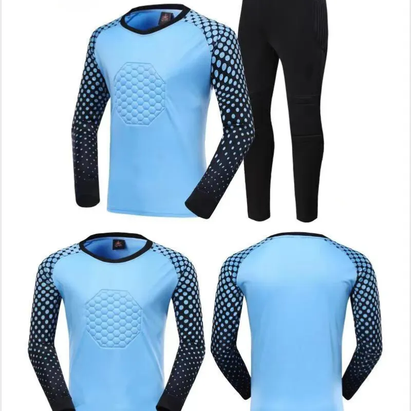 Football goalkeeper suit for adults and children