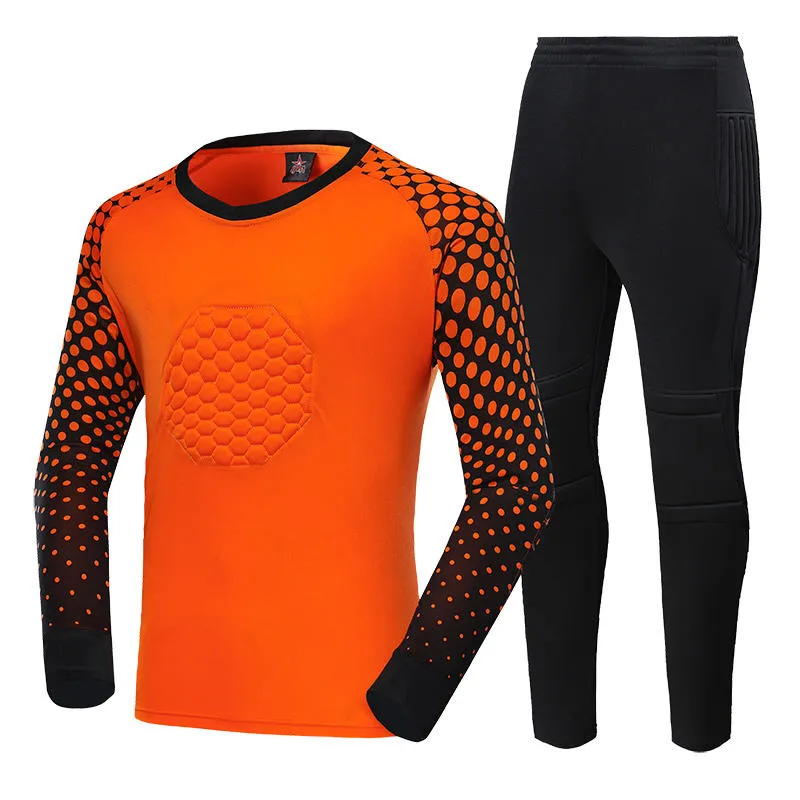 Football goalkeeper suit for adults and children