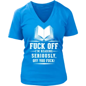 Fuck off - V-neck