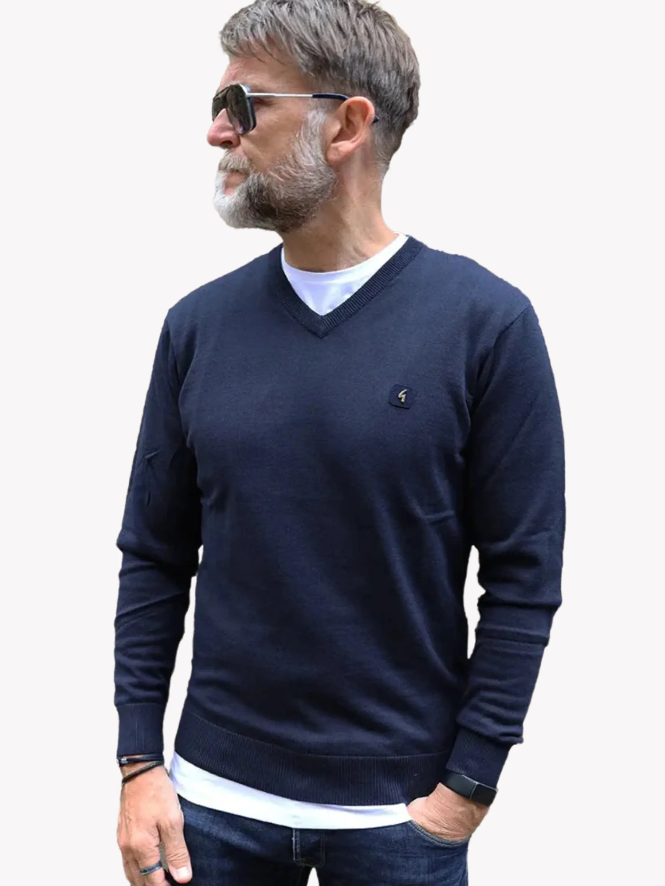 Gabicci | Knitted V-Neck Jumper