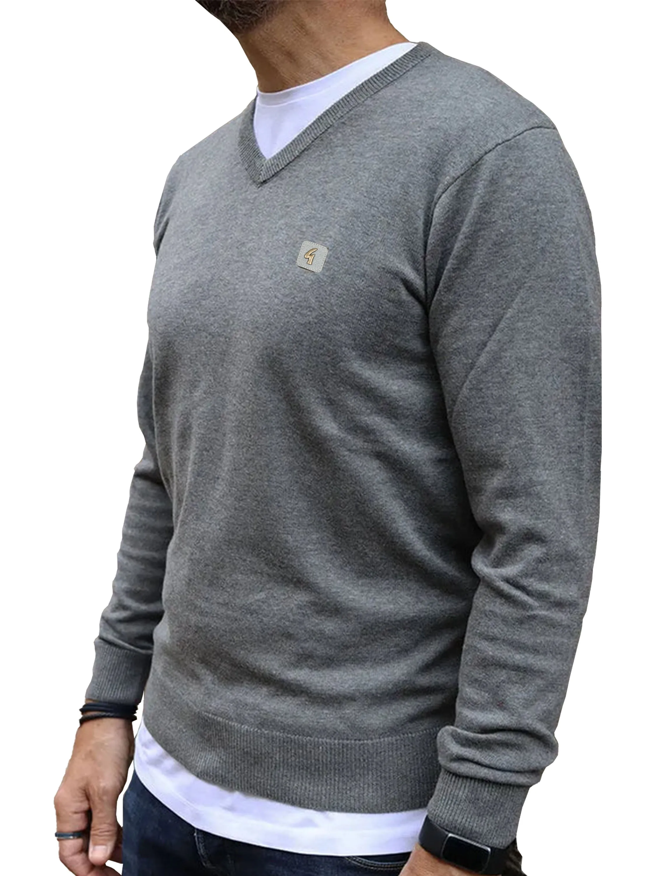 Gabicci | Knitted V-Neck Jumper