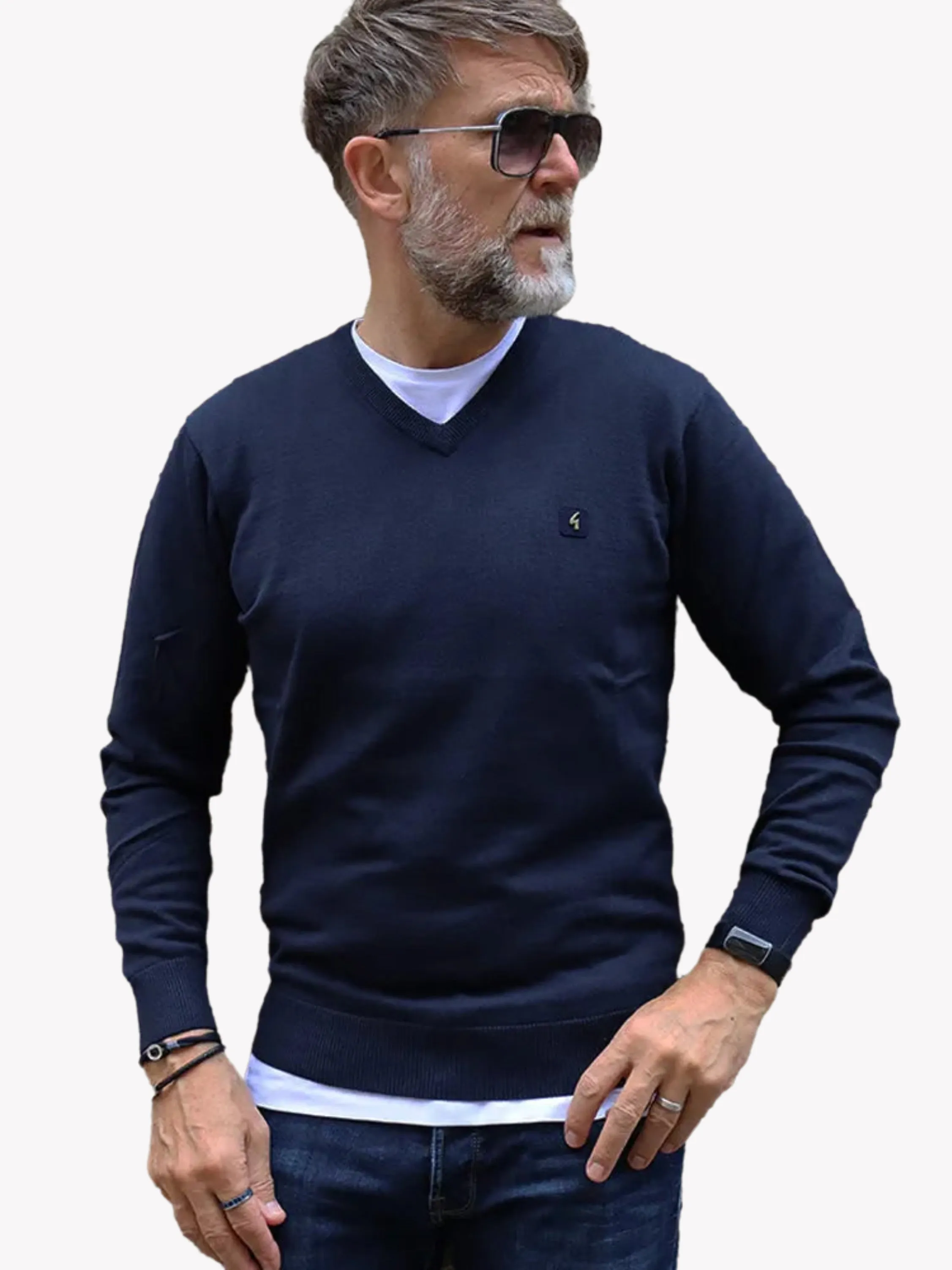 Gabicci | Knitted V-Neck Jumper