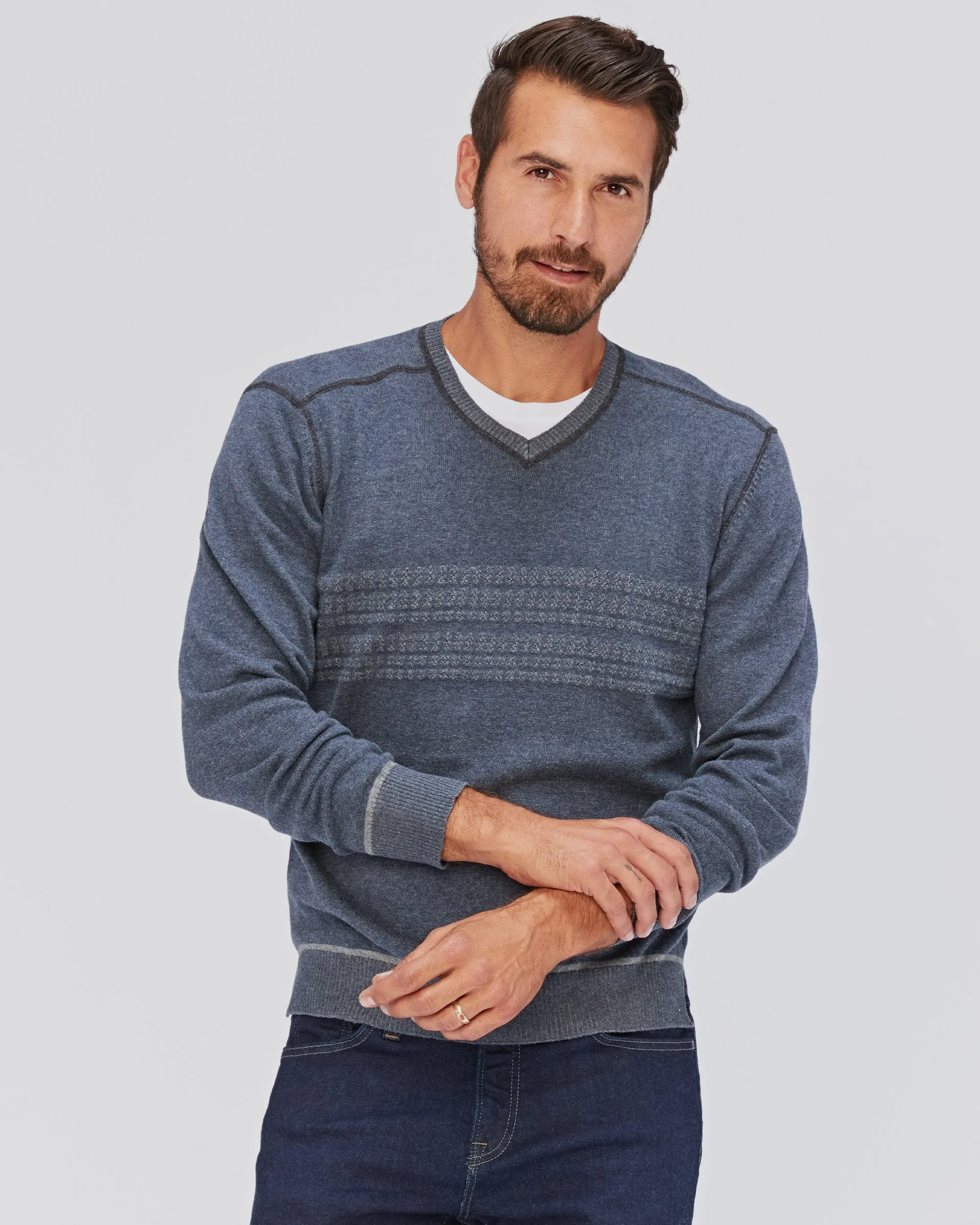 Gallant Double-Knit Vee