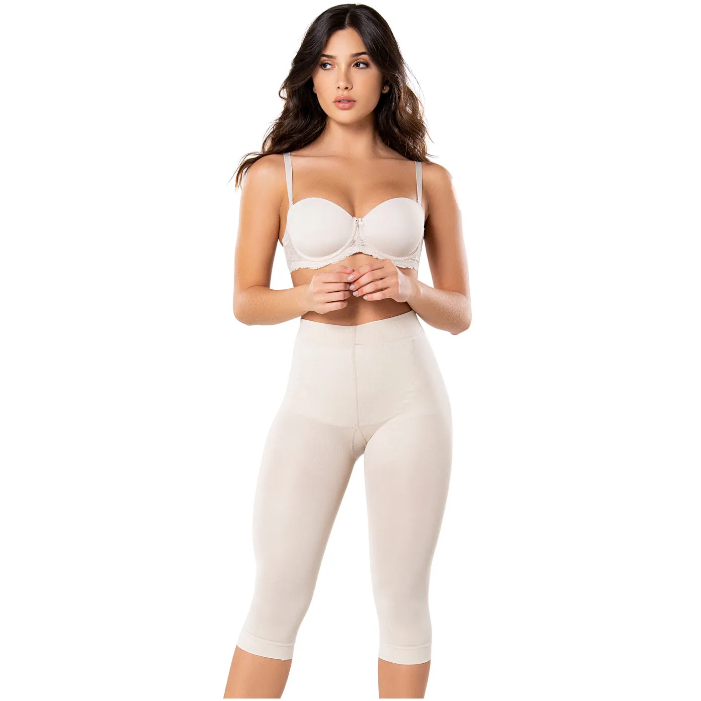 High Waisted Shapewear Shorts Fajas Colombianas Diane & Geordi 2829