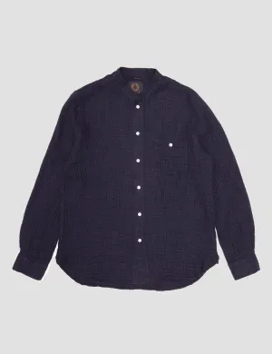 Human Scales Orvar Shirt - Navy Blue