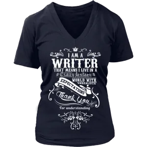 I am a writer - V-neck