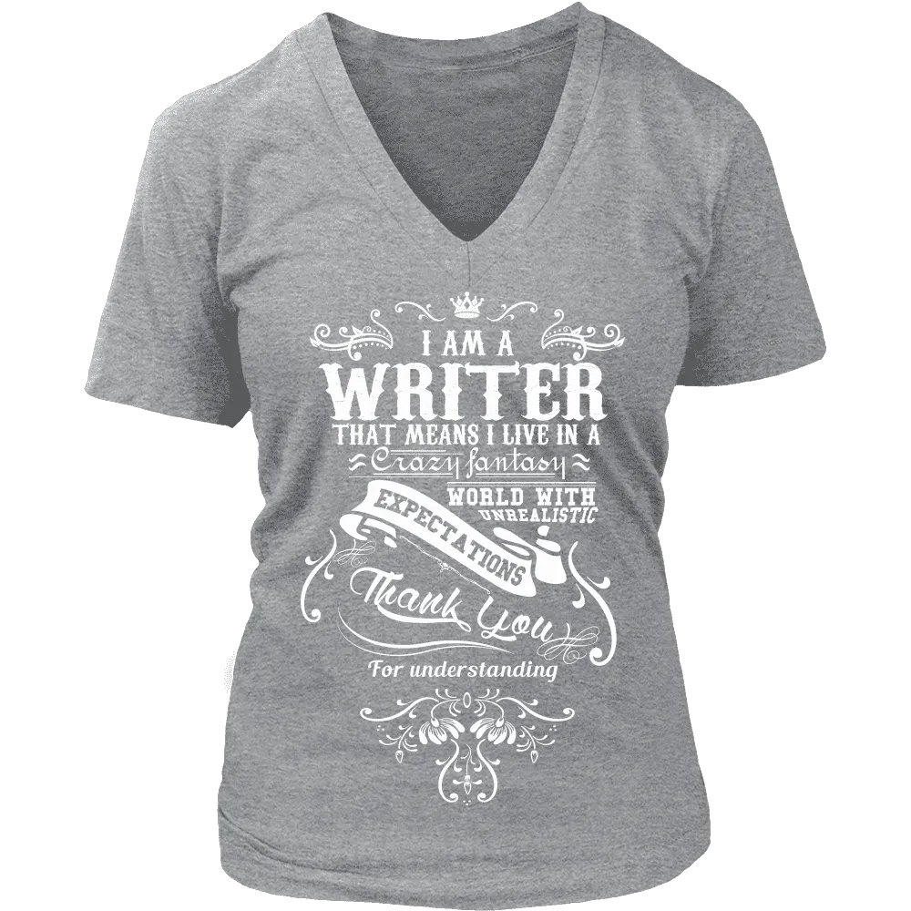 I am a writer - V-neck