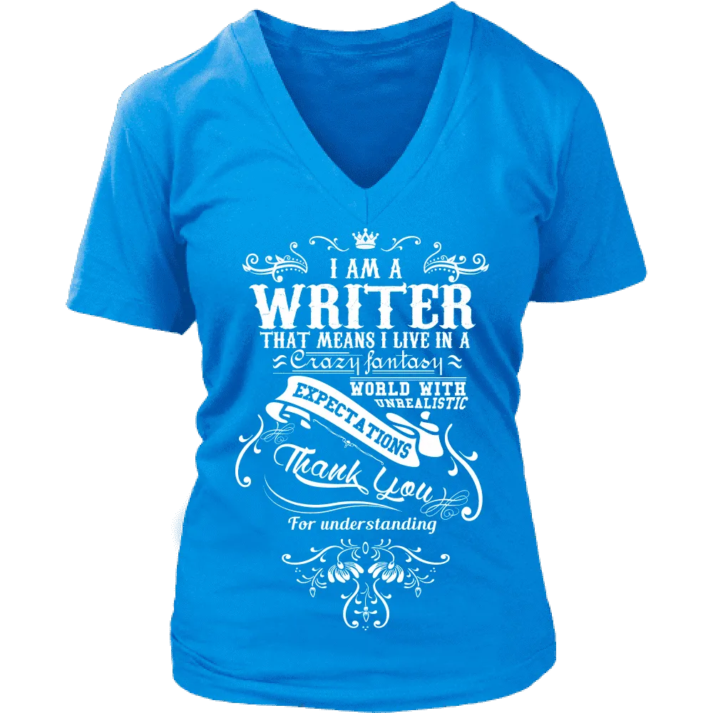 I am a writer - V-neck