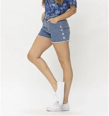 Judy Blue Star Detail Shorts - #150069 - #3638-3643