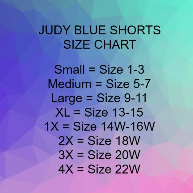 Judy Blue Star Detail Shorts - #150069 - #3638-3643