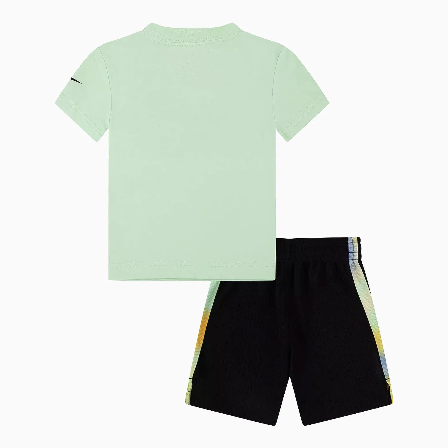 Kid's Sportswear Graphic T-Shirt And Mesh Shorts Outfit