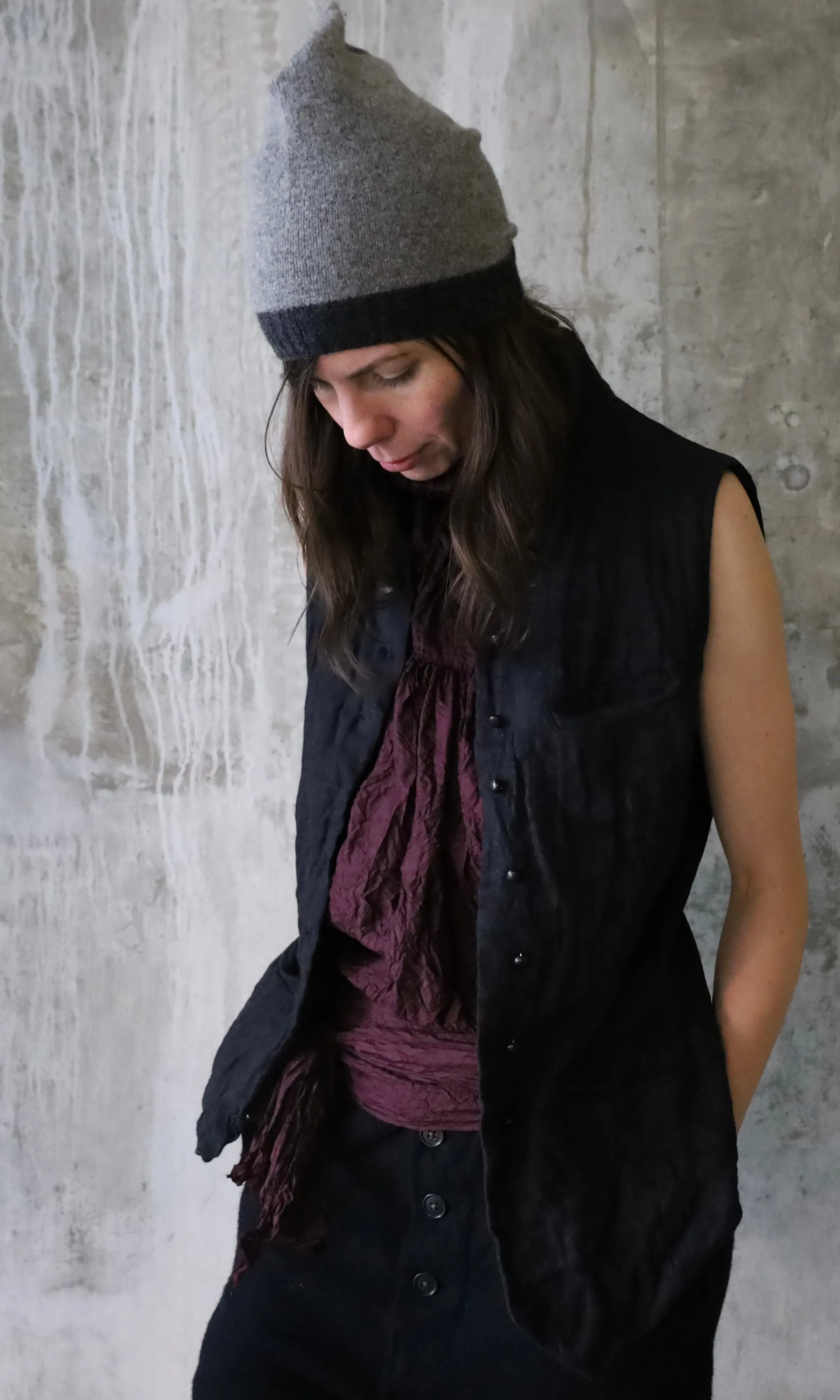 LINEN CANVAS VEST