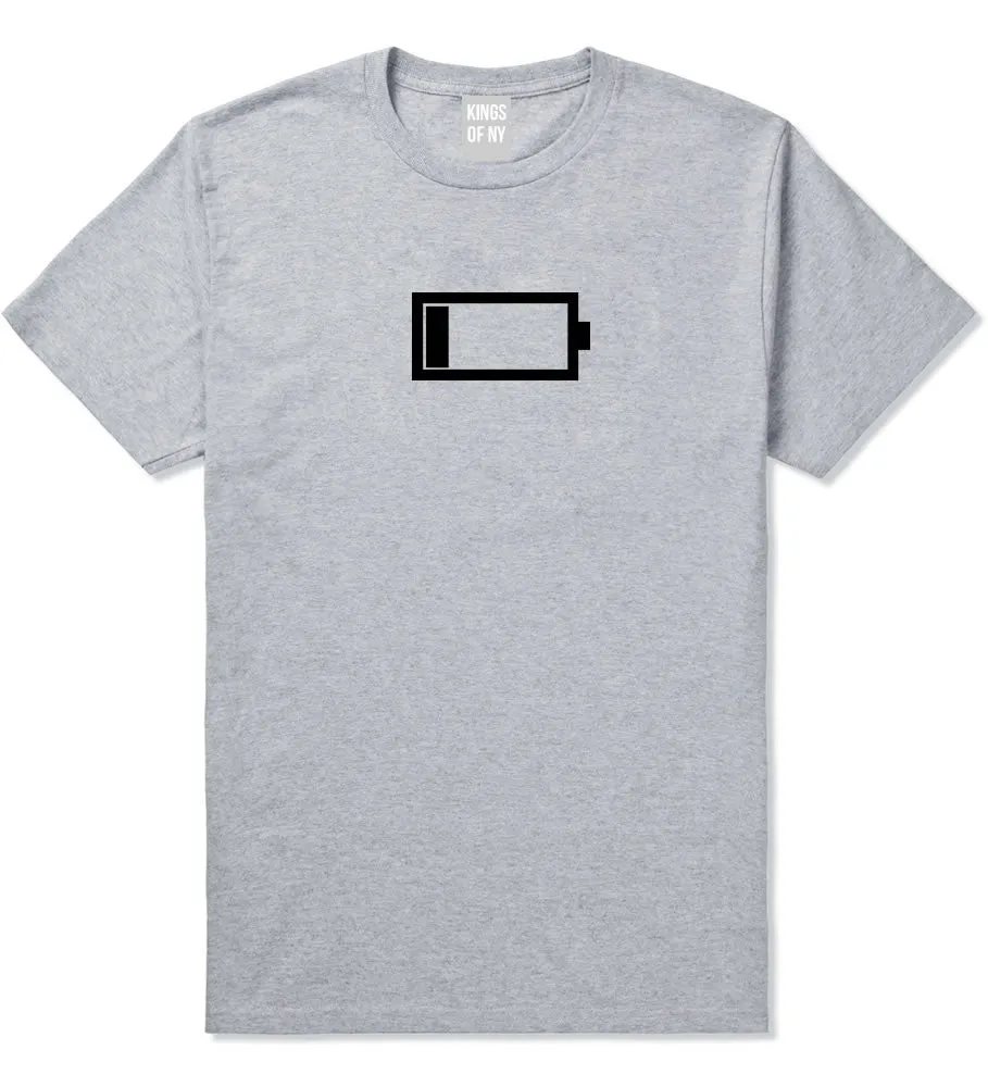 Low Battery Cell Phone Meme T-Shirt