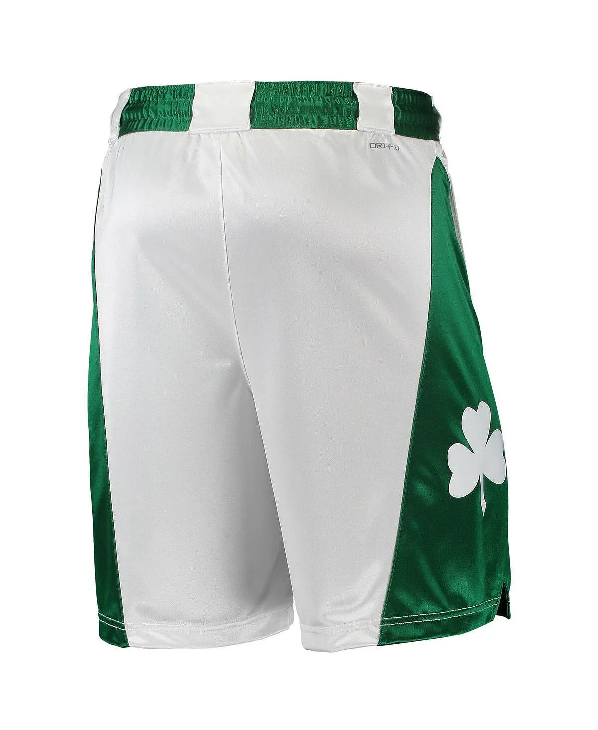 Men's white, green kelly boston celtics shorts 2021/22 classic edition swingman performance shorts Nike, multi