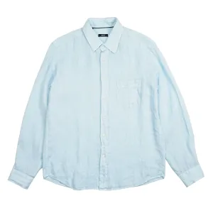 Miami Pale Blue Long Sleeve Linen