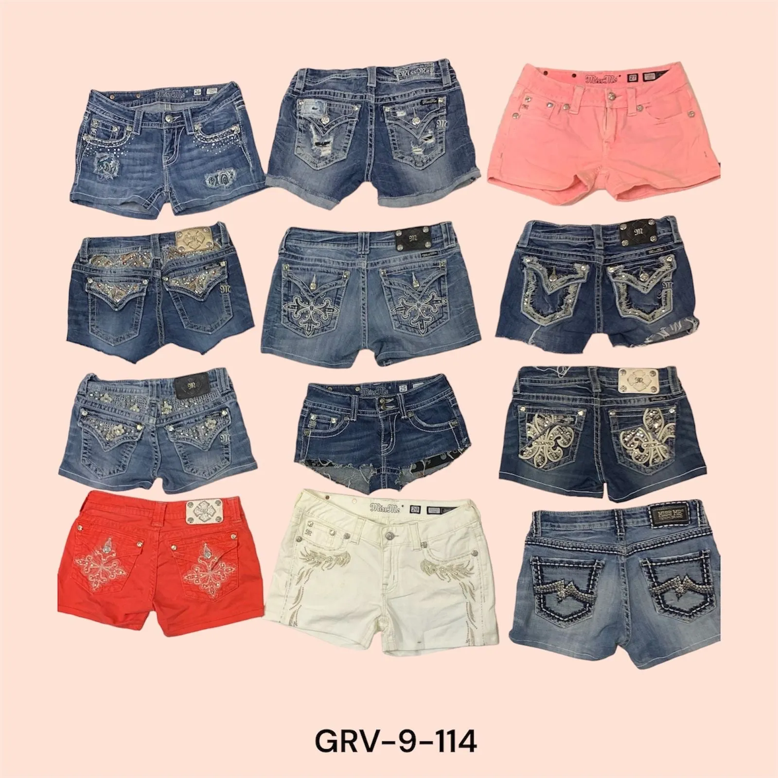 Miss Me Sexy Denim Shorts – A Must-Have for Trendy Women(9-114)