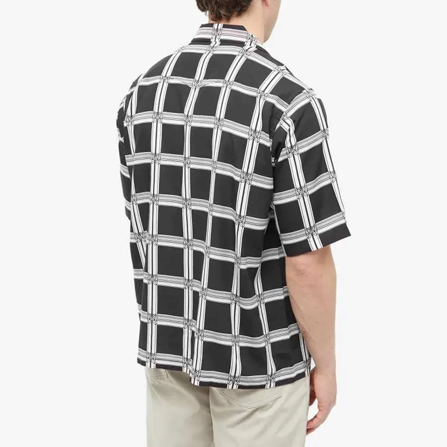 Needles Papillion Plaid Vacation Shirt, Black