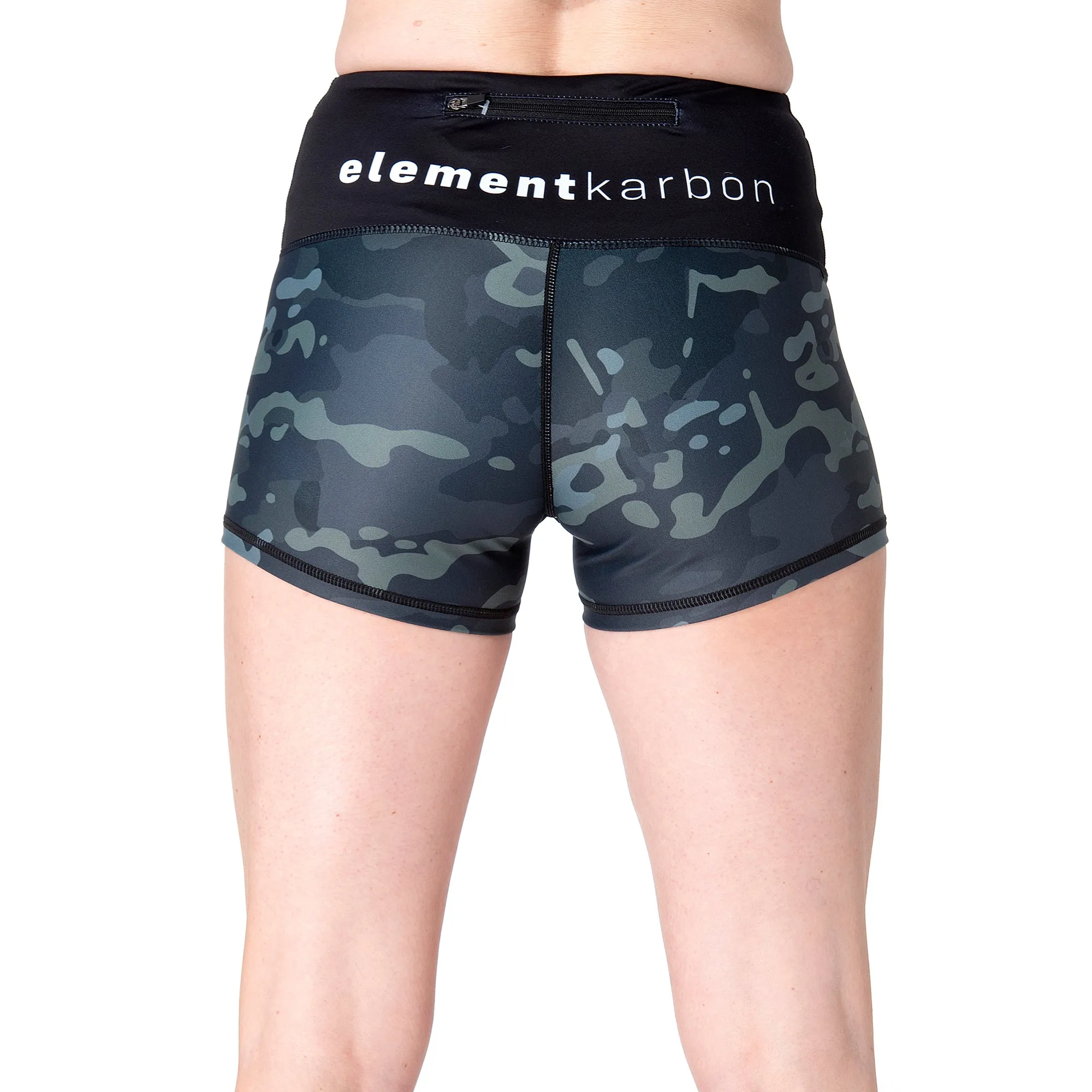 Night Camo Short Shorts