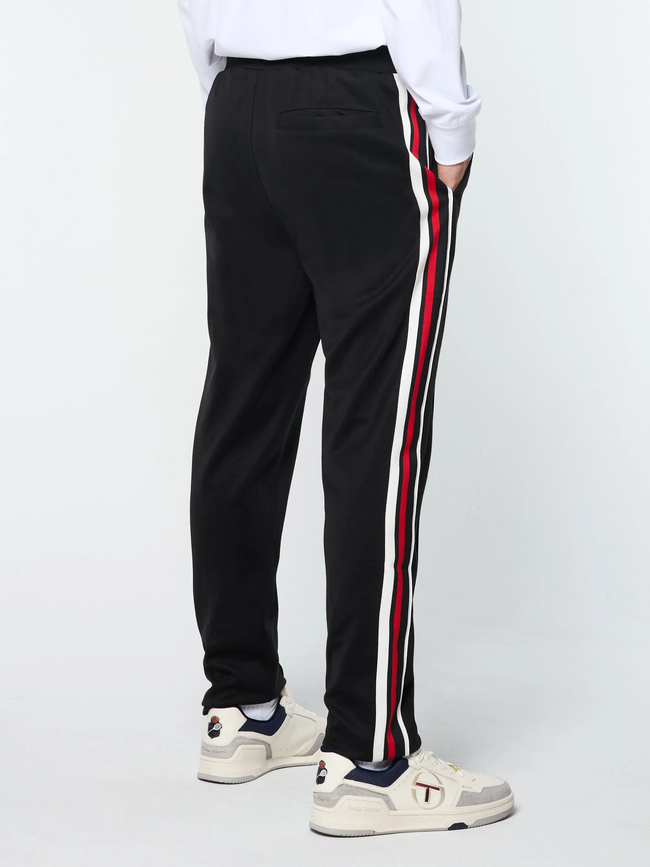 Renshaw Tape Track Pant- Black