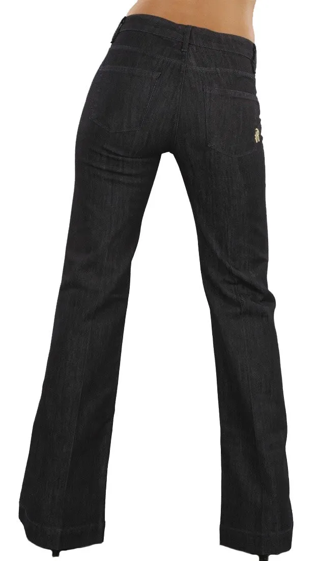 Rich & Skinny Flare Leg Jean in Dark