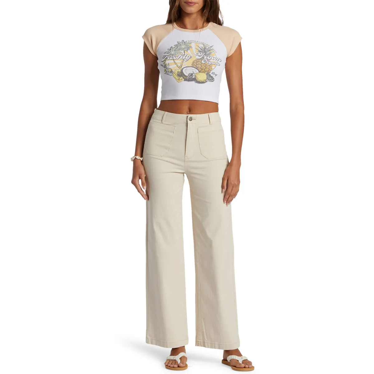 Roxy Women's Coastal Cruiser Wide Leg Pants