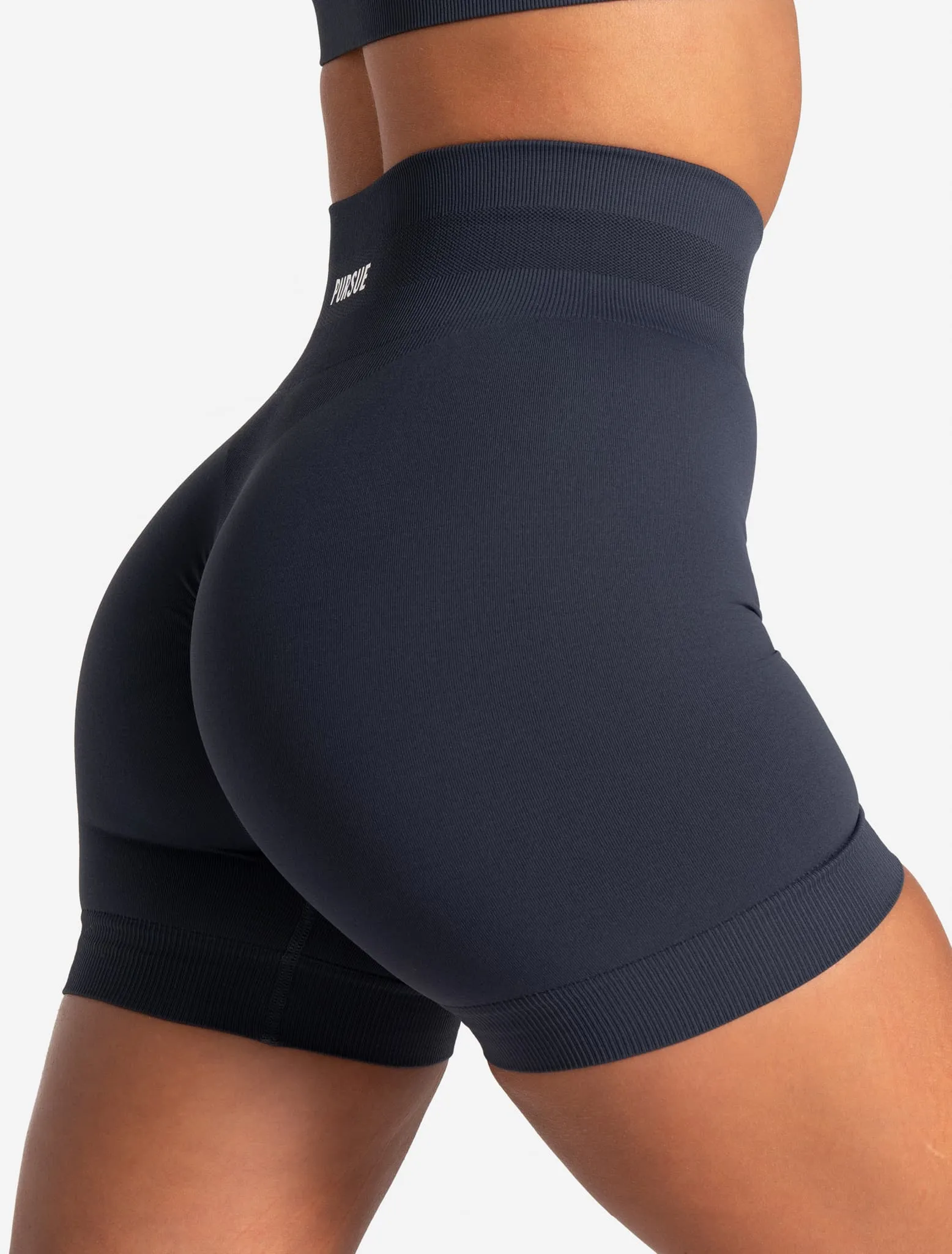 Scrunch Seamless Shorts - Midnight Blue