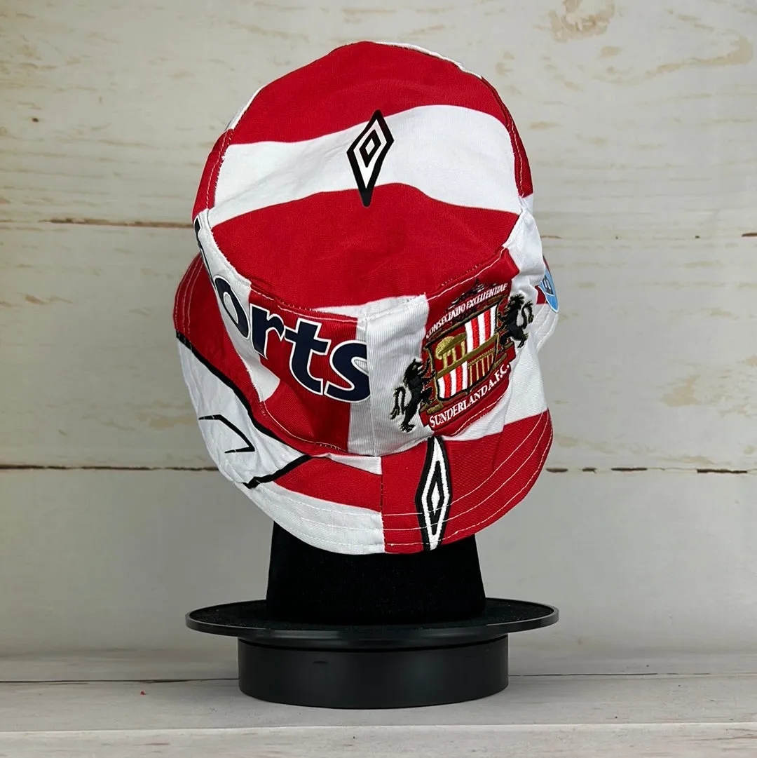 Sunderland 2007/08 Upcycled Home Shirt Bucket Hat