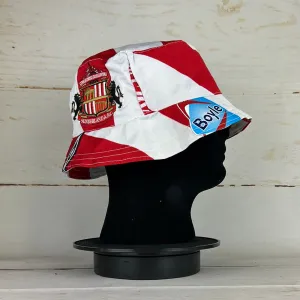 Sunderland 2007/08 Upcycled Home Shirt Bucket Hat