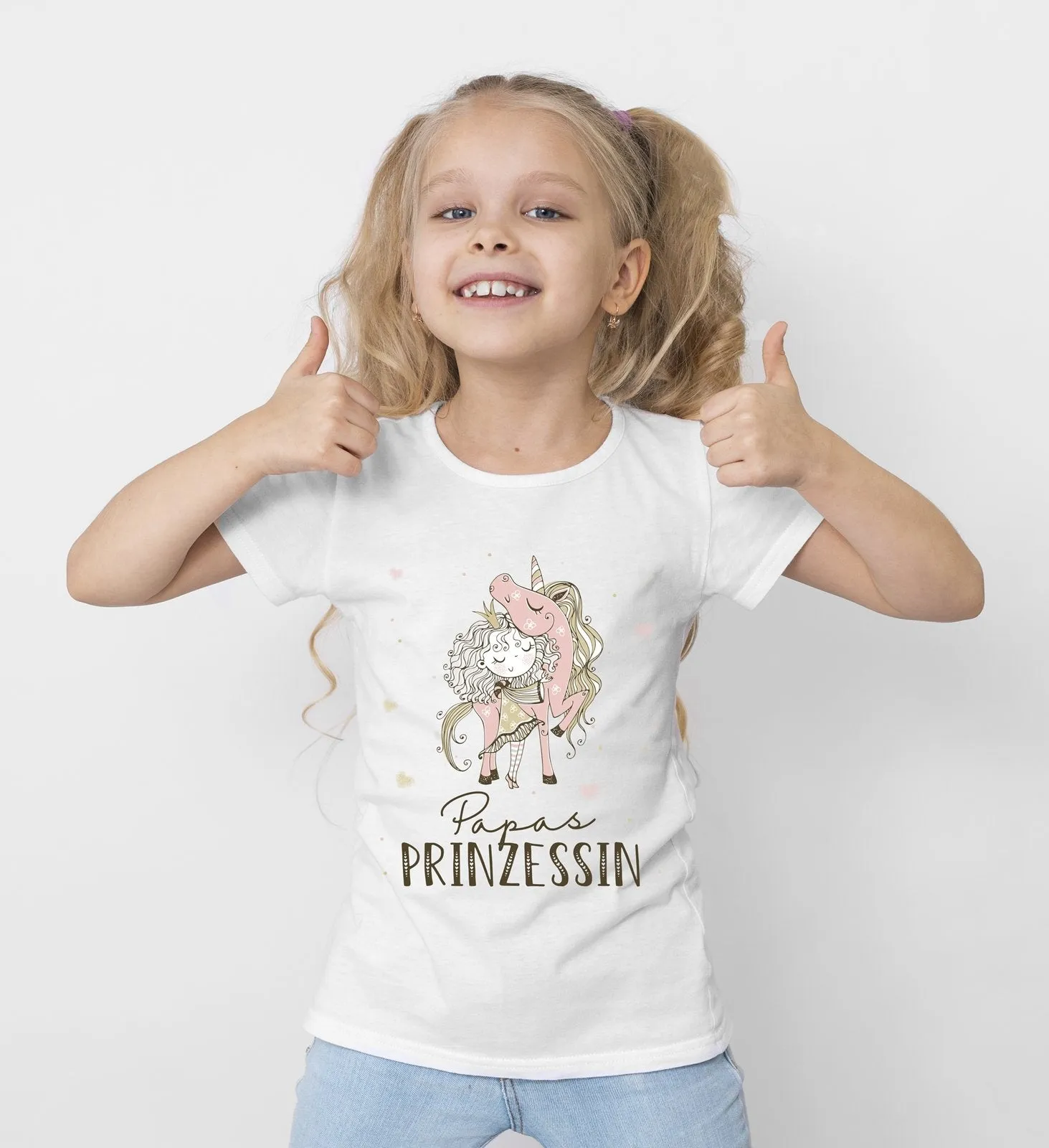 T-Shirt Kinder - Papas Prinzessin