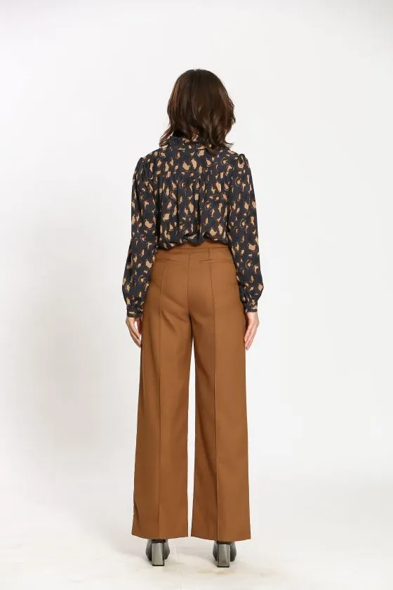 The Elora Trouser - Mustard