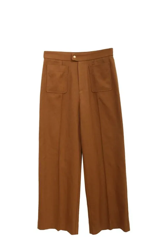 The Elora Trouser - Mustard