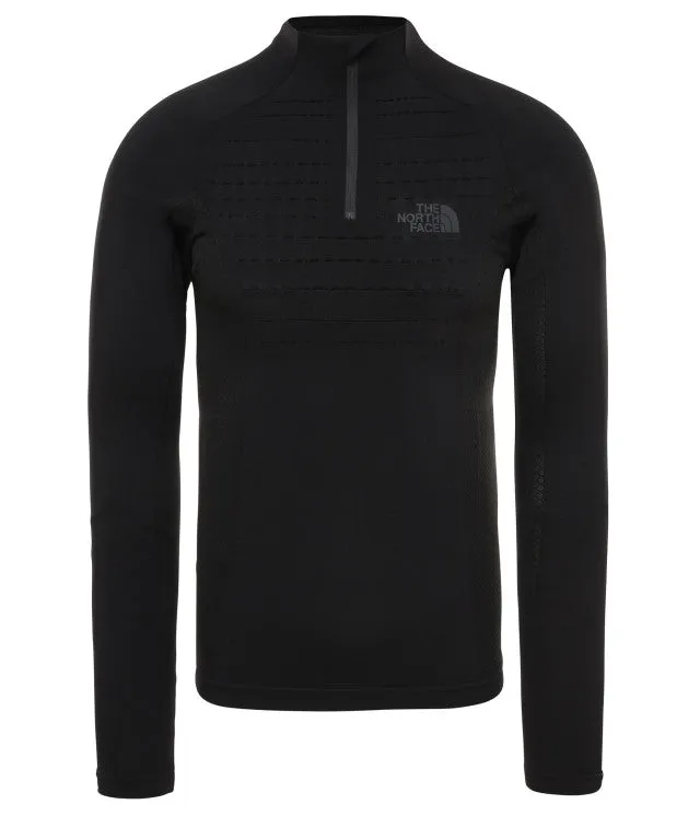 The North Face Men Skiing Nf0A3Y27-Kt0-1 M Sport L/S Zip Neck black/Asphgr