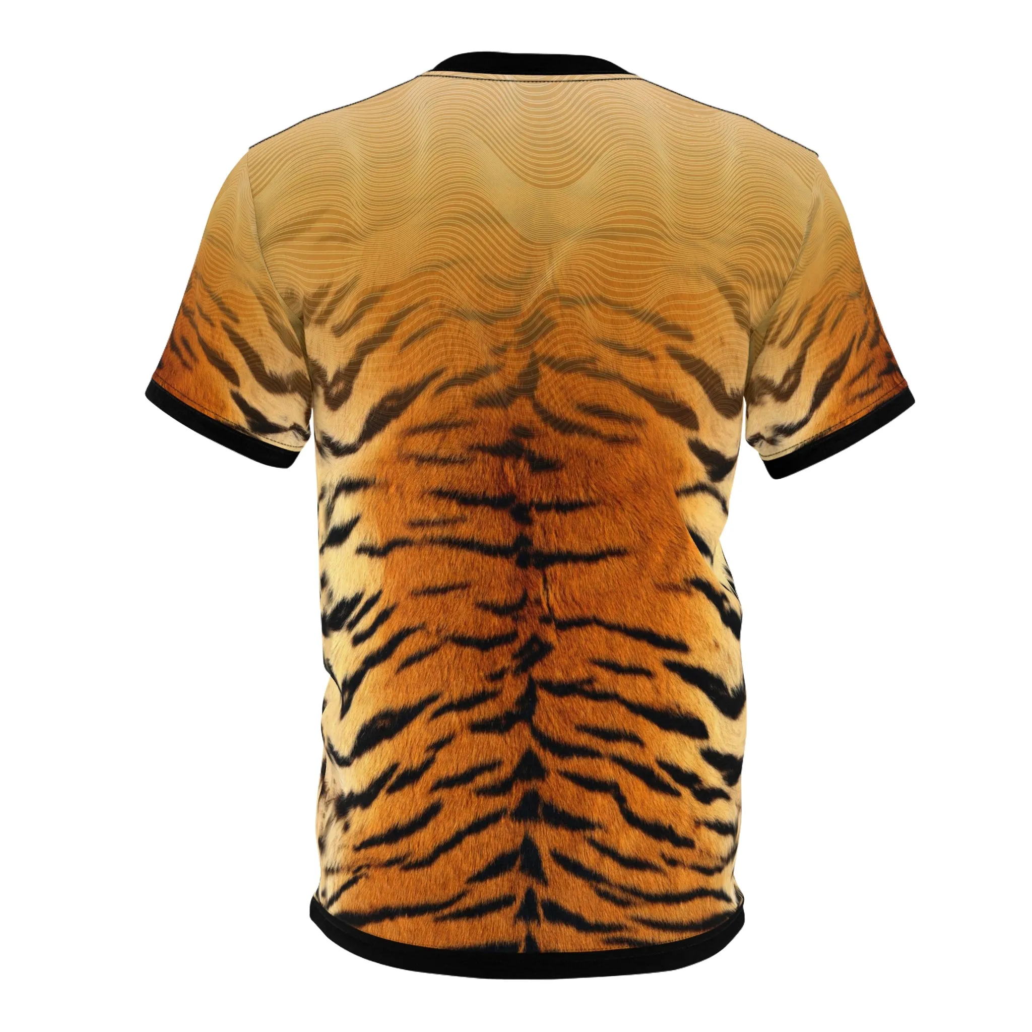 Tiger Print T-Shirt Unisex Tee Animal Print T-Shirt All Over Print Unisex T-Shirt  | 100178