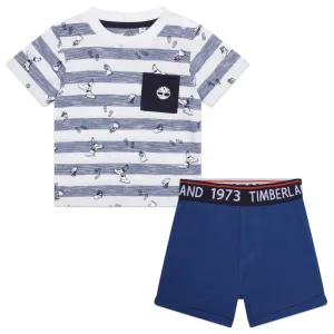 Timberland - Top and Short Set, Blue