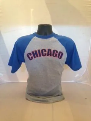 Unisex Chicago Raglan baseball T