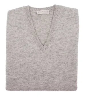 V-NECK | EARL GREY