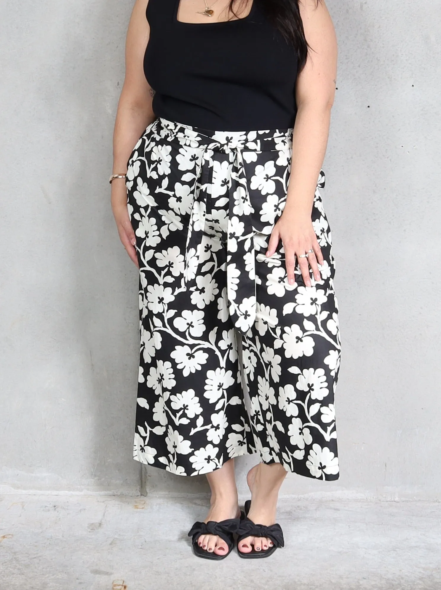 Venice Pants 7/8th - Cream Blossom